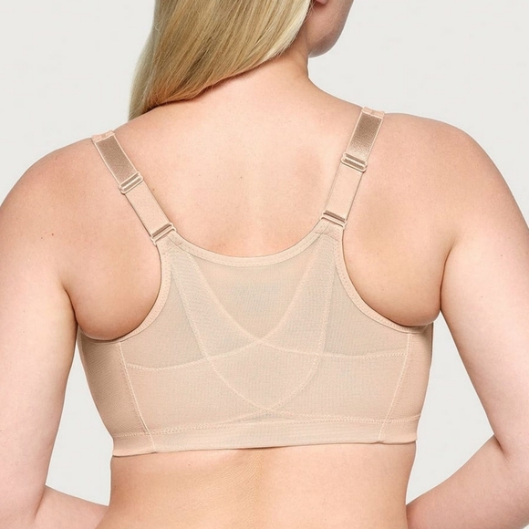 Glamorise MagicLift Front-Closure with Posture Back Support Bra - Sz 42F US - Picture 3 of 10